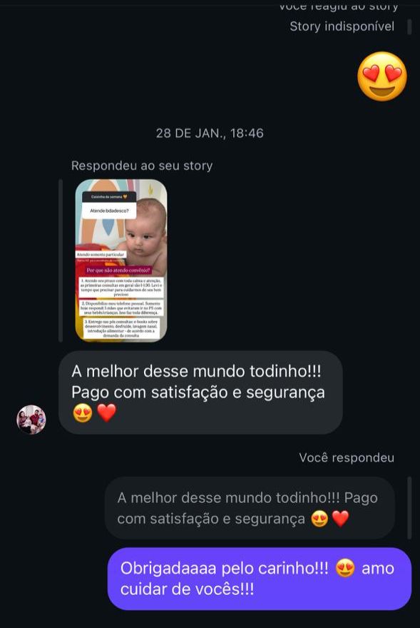 Depoimento — Pago com satisfação e segurança