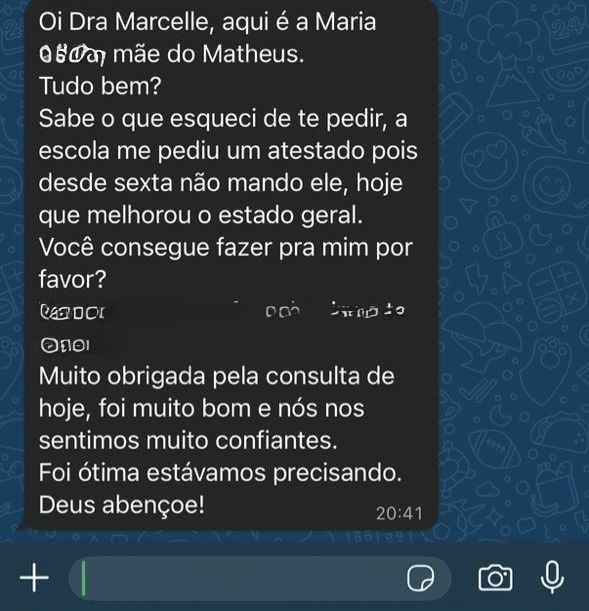 Depoimento — nos sentimos muito confiantes